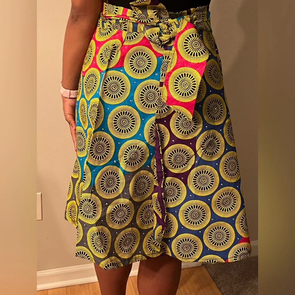 Modest Nigerian Wrap-Skirt 🇳🇬⭐️ - Picture 1 of 5